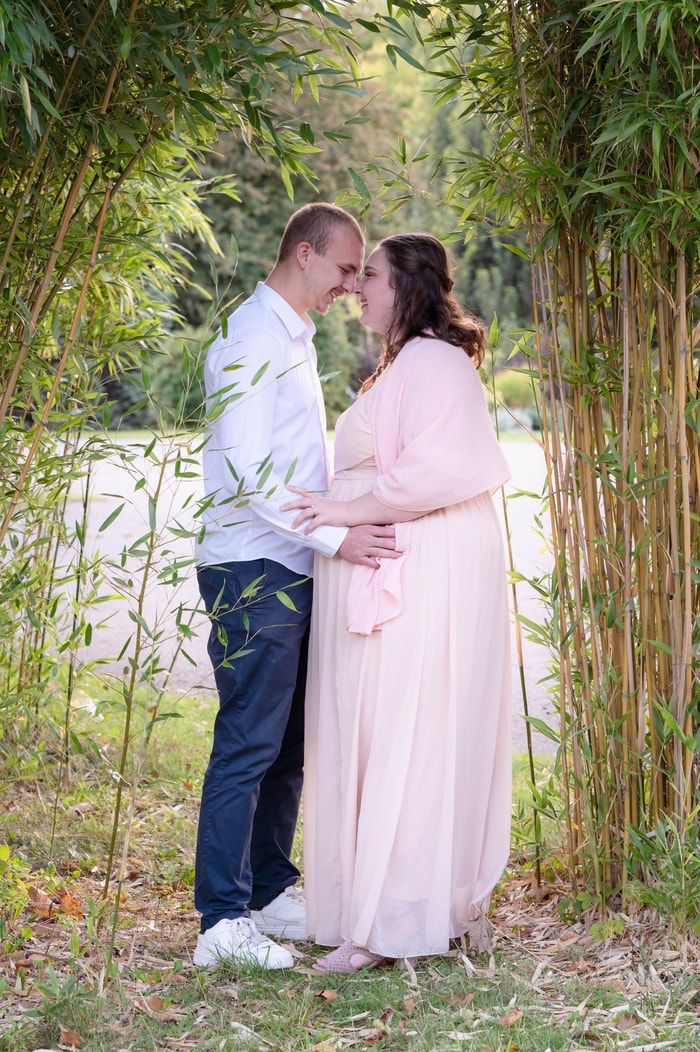 Joie spontanée capturée pendant la réception