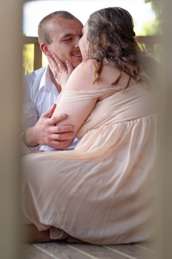 Moment festif capturé lors de la réception